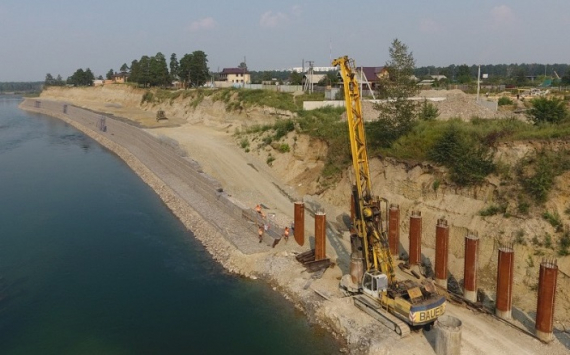 Берегоукрепление и строительство набережной в Ангарске обошлись в 350 млн рублей