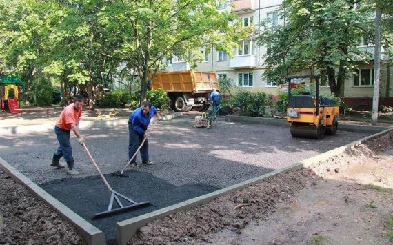 В Октябрьском округе Иркутска закончено благоустройство 43 дворов